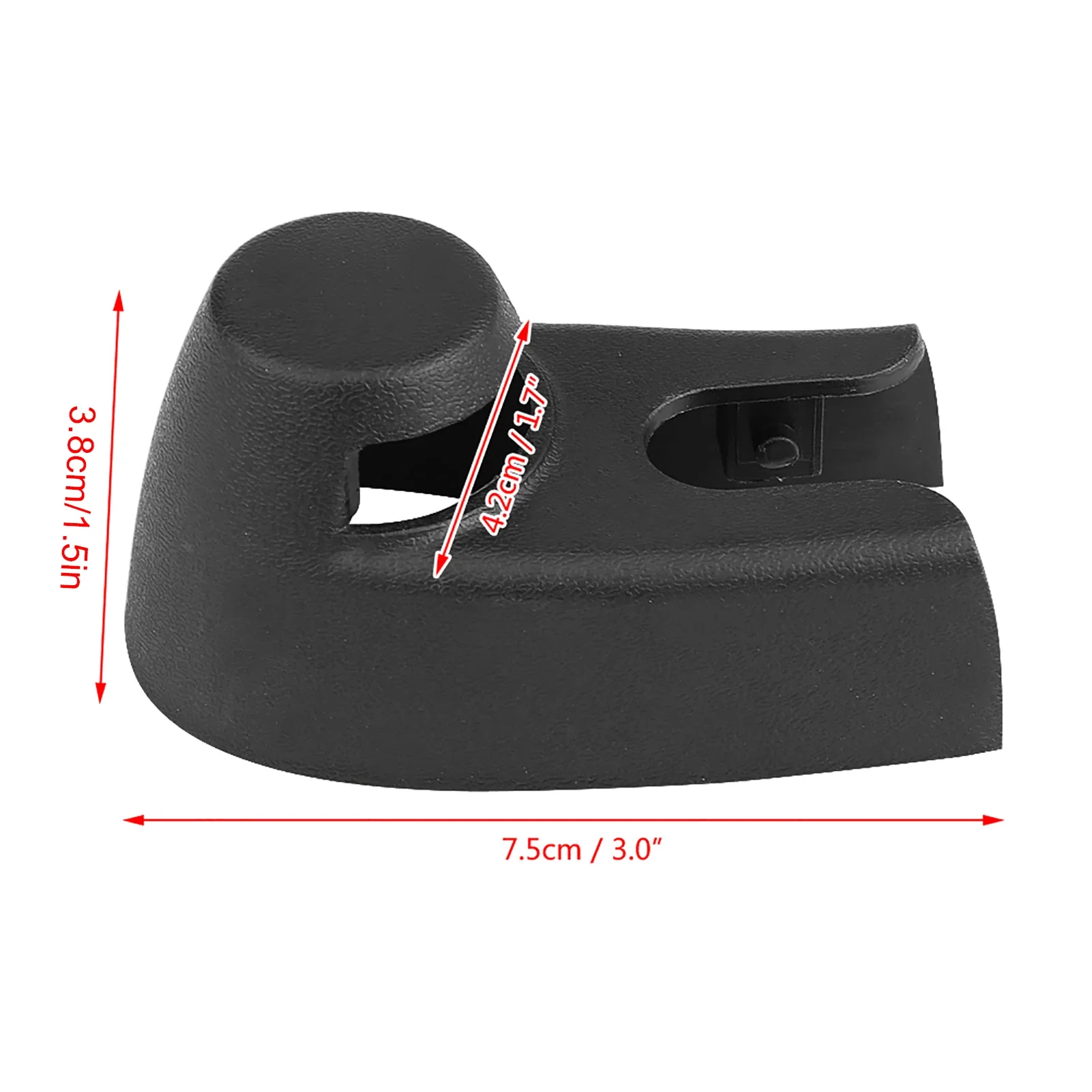 Car Auto Rear Windshield Wiper Arm Cover Cap For Seat Altea 5P Ibiza 6L 6J Leon 1P Toledo