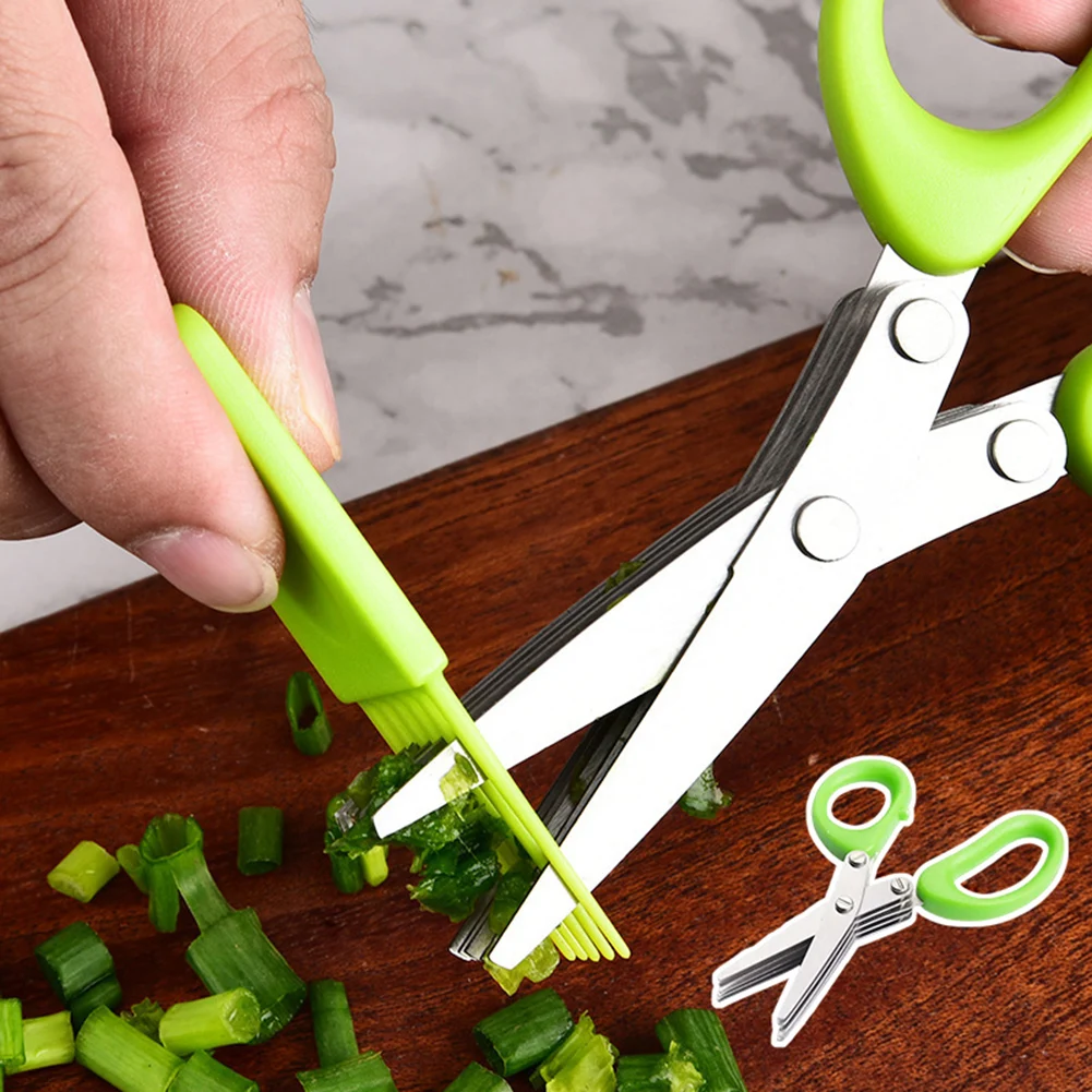 Ножницы для трав из нержавеюще – обзор и цена Herb Scissors 5 Blade