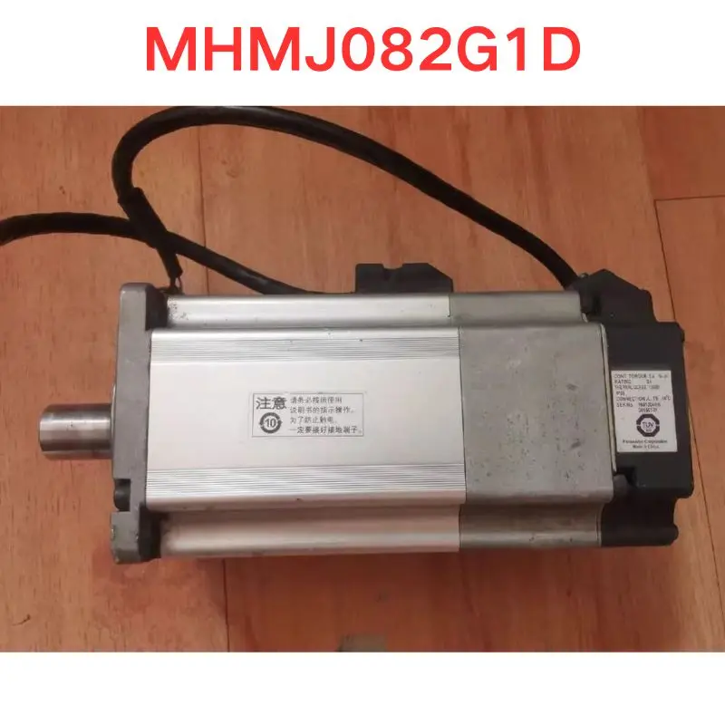 Used MHMJ082G1D servo motor  Function check OK