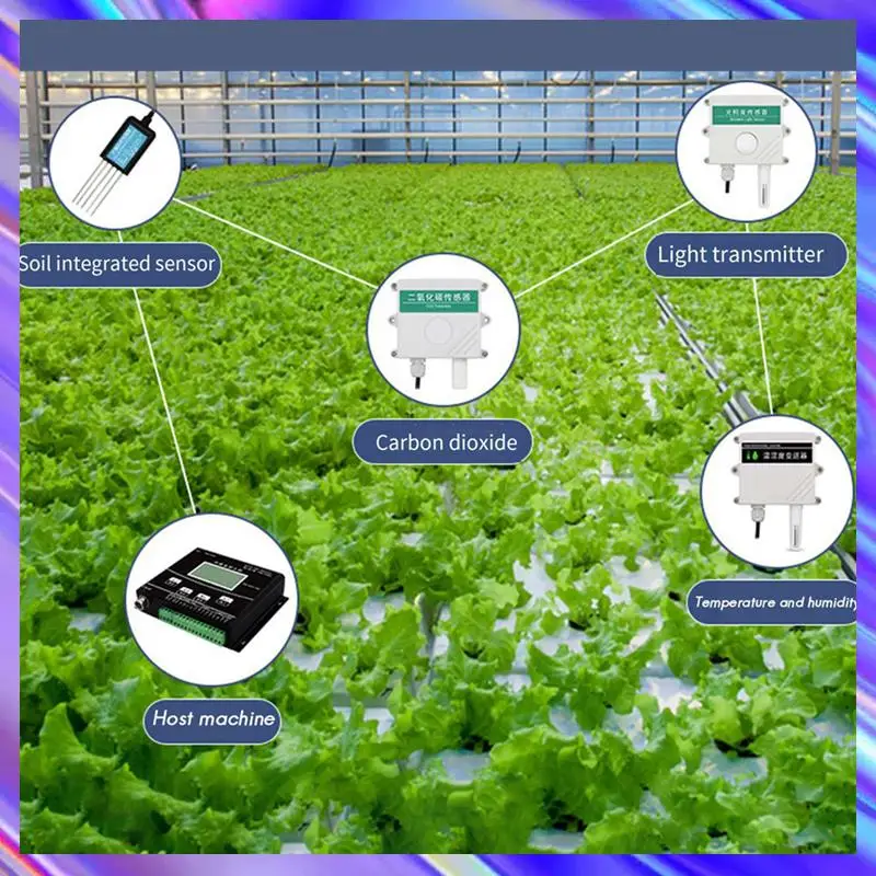 

A24U 2X 7 In 1 RS485 Soil Temperature Humidity Sensor PH Conductivity Nutrient Salt Nitrogen Phosphorus Potassium Transmitter