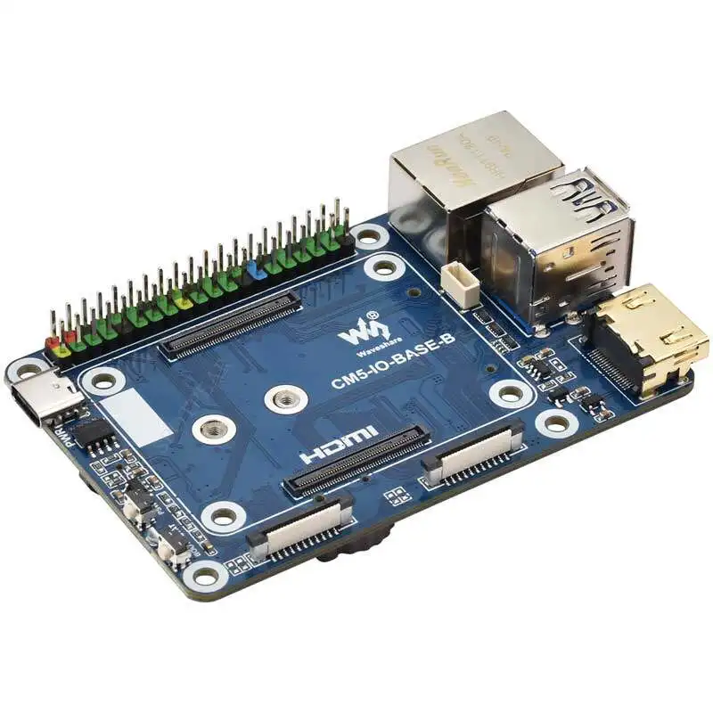 Raspberry Pi CM5 Compute Module 5 IO Expansion Base Board B with Encryption Chip and EEPROM