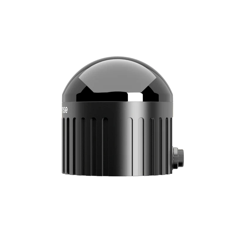 Robosense arejado sensor LiDAR digital hemisférico de 96 canais para veículos autônomos tamanho mini para robô flexível IMU integrado