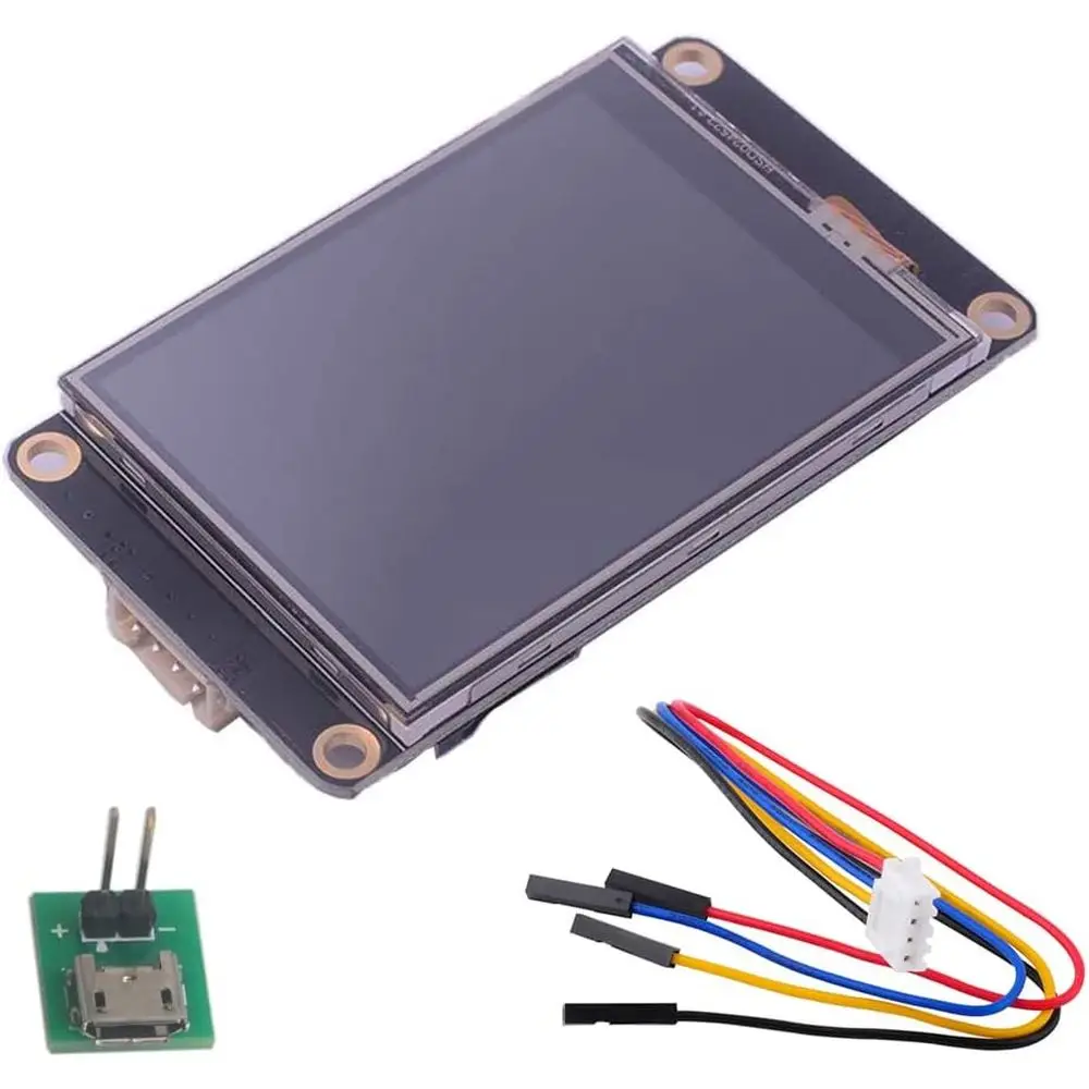 

DIYmalls Nextion Enhanced 2.4-дюймовый HMI-дисплей с резистивным сенсорным экраном 5В TT LCD 320x240 или плата Arduino ESP32 (NX3224K024)