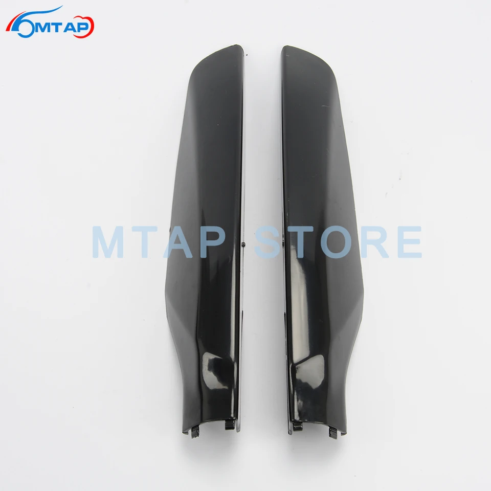 MTAP 4x Black Silver Car Roof Rack Cover Luggage Bar Rail End Lid For TOYOTA LAND CRUISERE PRADO 120 150 LC120 LC150 2003-2018