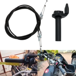 Motorcycle Throttle Assembly Cables For KAWASAKI SUZUKI KX250F KX450F KLX450F KX 250F 450F F RMZ250 RMZ450 RMZ 250 450