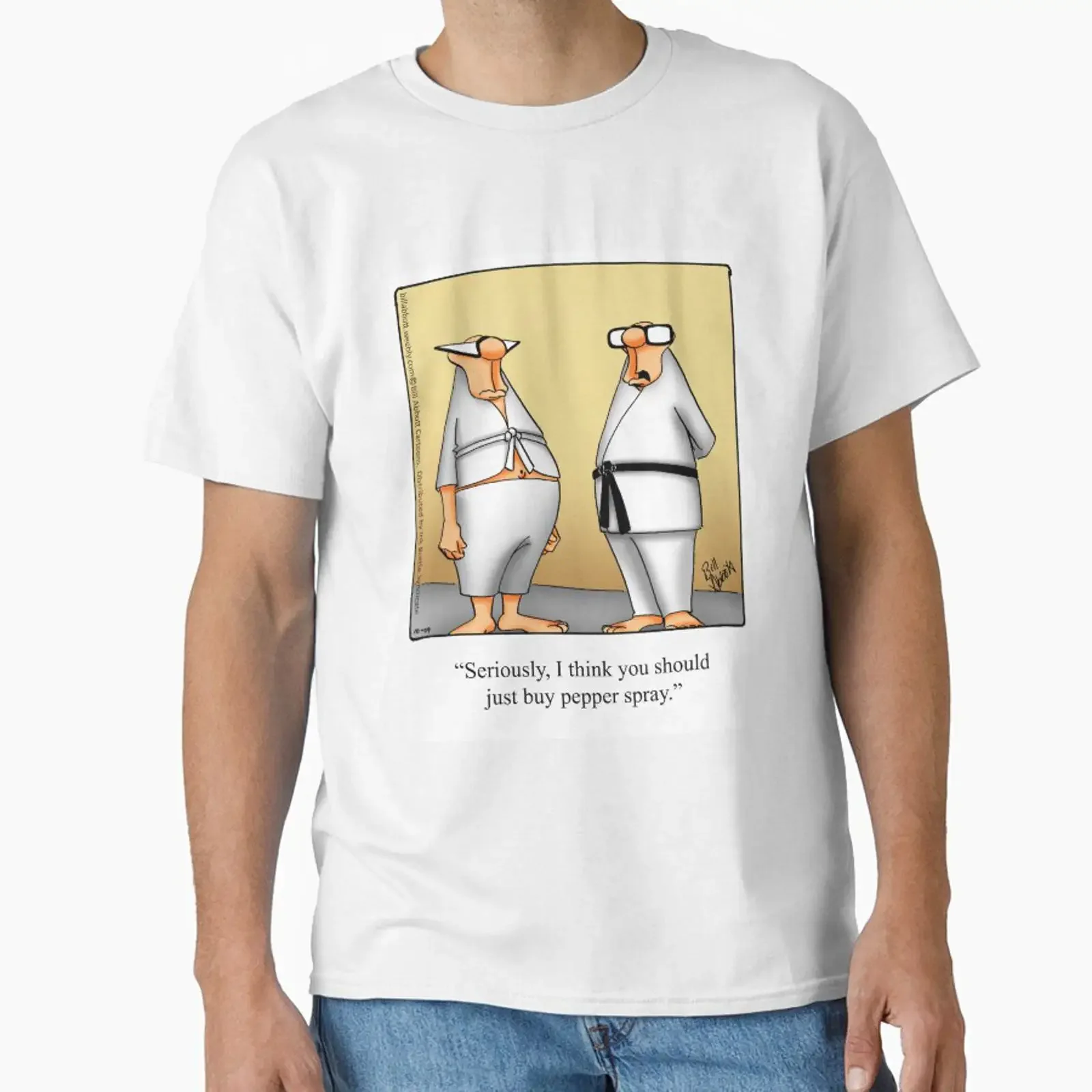 Funny Spectickles Martial Arts Cartoon Classic T Shirt vintage Washed Top For Everyday Wear Casual streetwear Unisex graphic