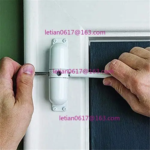 

Door Closer Automatic Safety Spring Door Closer ,Easy To Install To Convert Hinged Doors To Self-Closing White Color