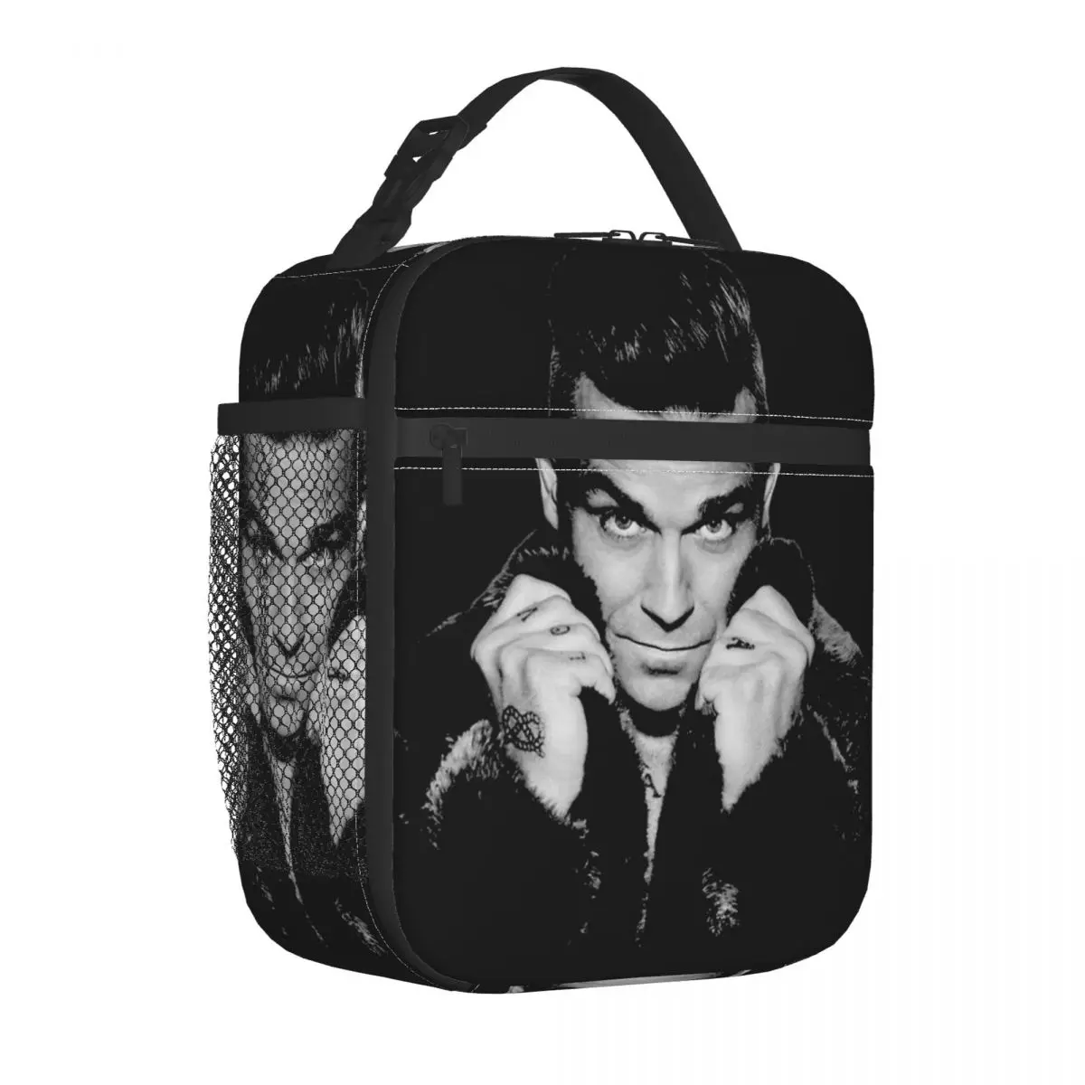 أكياس الغداء المعزولة من روبي ويليامز، حاوية غداء حرارية كبيرة، صندوق غداء، أكياس تخزين المواد الغذائية، نزهة الكلية #1