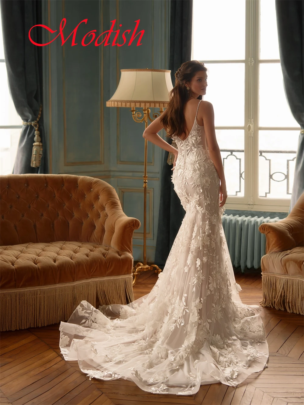 Очаровательное белое тюлевое свадебное платье по индивидуальному заказу, элегантное свадебное платье без бретелек на бретельках, изысканное свадебное платье на молнии сзади