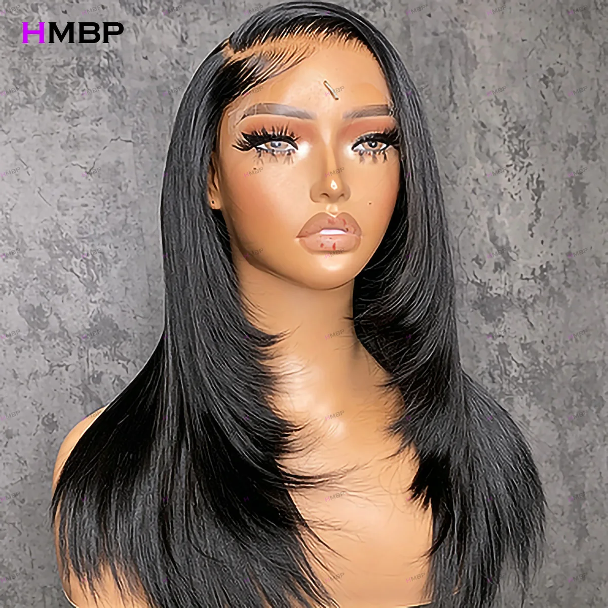 Glueless 5x5 9x6 HD Lace Front Wig Straight Human Hair Wig Wear And Go Soft Side Part Pre Plucked Natural Hairline Ready To Wear