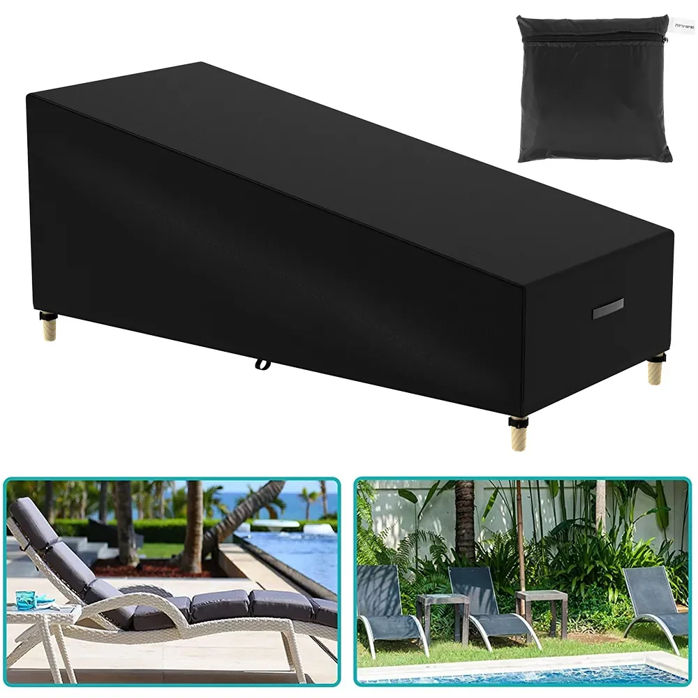 

Waterproof Outdoor Garden Sunbed Cover, Sun Lounger Furniture, Protective Recliner Cover, Escape to Relaxation and Comfort