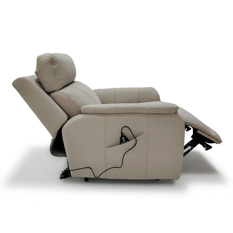 Heated Massage Chair for The Elderly, Living Room Sofa, Leather Sofa, Electric Sofa, Single Sofa Chair