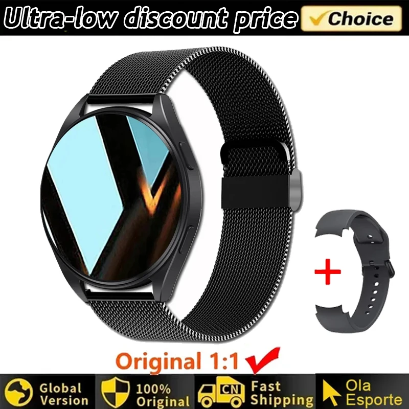 Smartwatch Dameshorloge 6 Gezondheidsbewaking Horloge Waterdicht Spraakassistent Bluetooth-oproep Smart Watch 2026 Nieuw sporthorloge - afbeelding 1