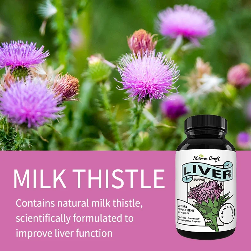 Liver supplement-contains milk thistle, artichoke, and dandelion root