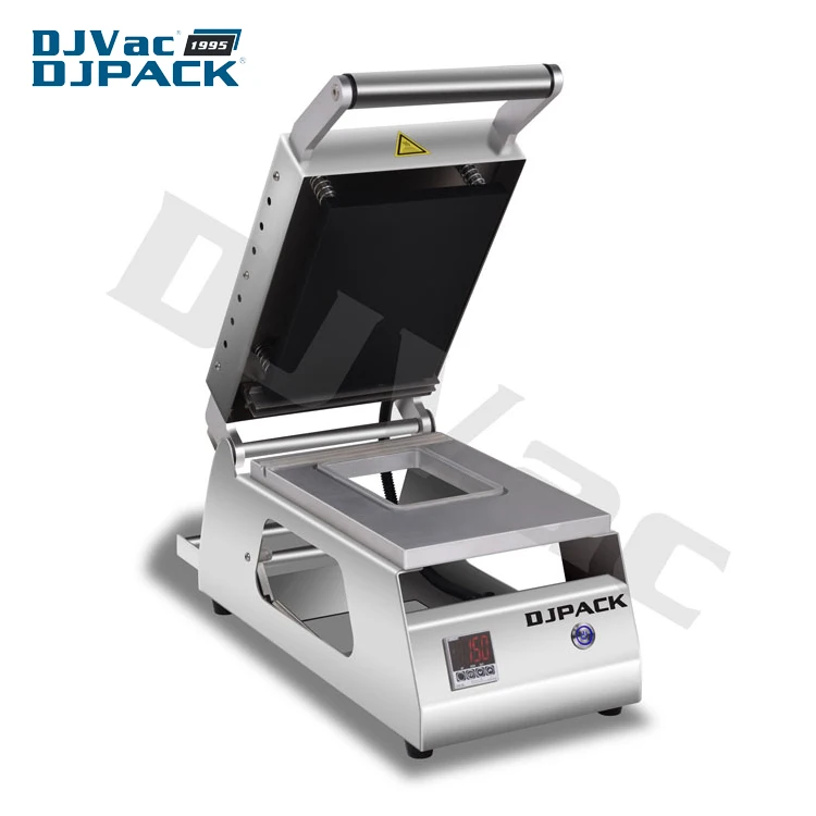 DS-1 Economic Small Size Customized Manual Tray Sealing Machine For Supermarket