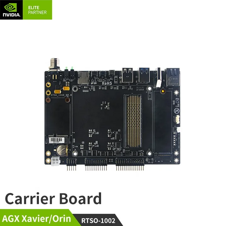 Realtimes NVIDIA Jetson AGX Xavier/Orin Carrier Board RTSO-1002 Carrier Plate For NVIDIA Jetson AGX Orin Module Edge Computing