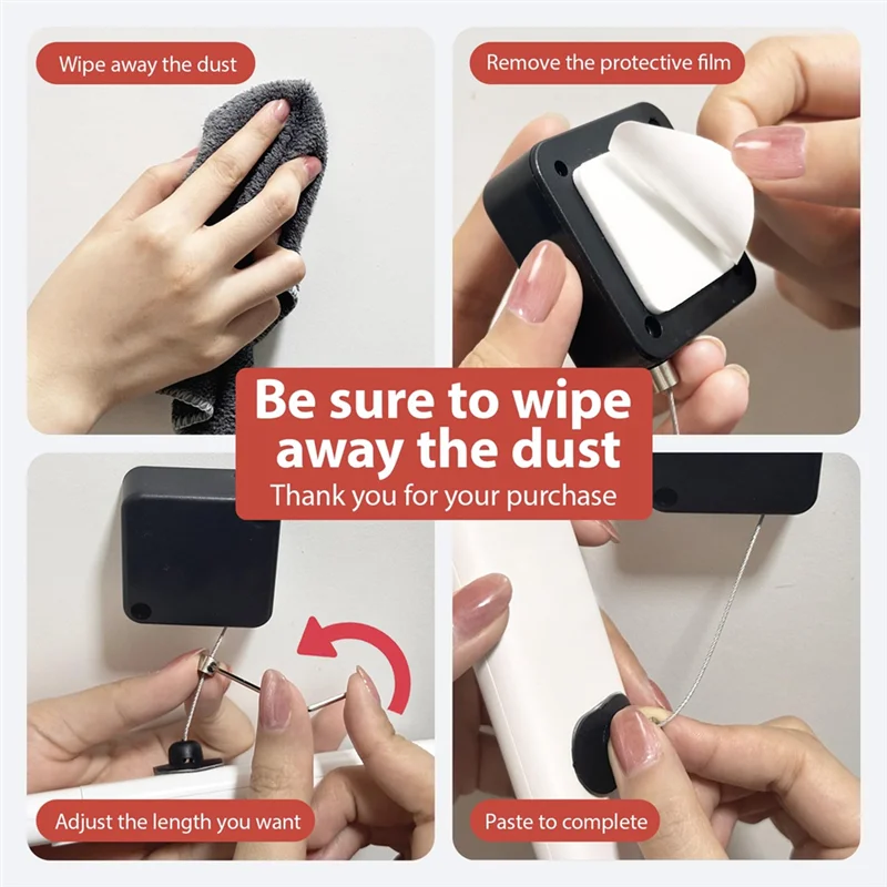 Tali Pengikat Remote Control Retractable A29F-6.5Ft