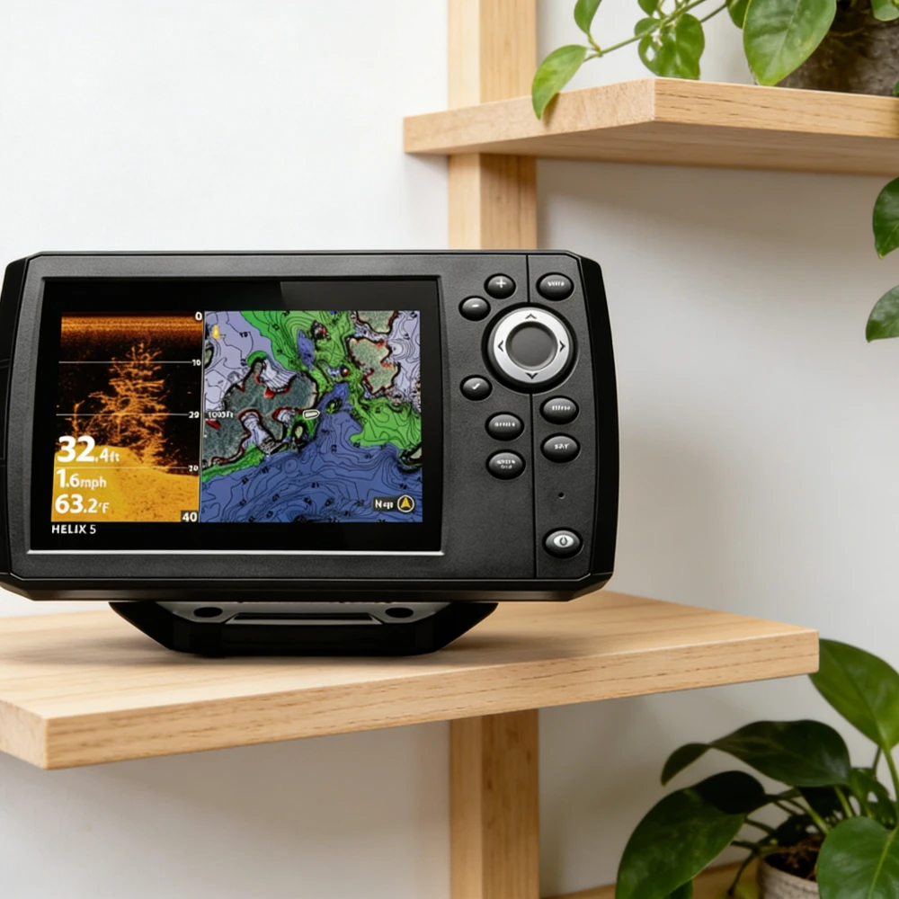 5-Inch Display-Helix 5 Chirp D - Chirp Sonar Fish Finder ulasan dan harga