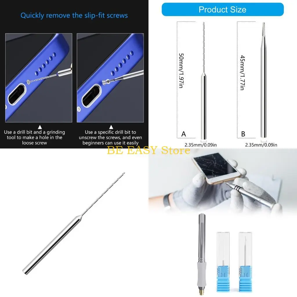 

E28F Точный разрядный винтовой экстрактор с 2,35 мм хвостовика для инструмента вращения питания