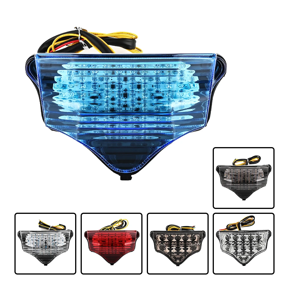 Tylna lampa LED zintegrowana z kierunkowskazami i światłem stop do motocykla Yamaha FZ-600 FZ600 FZ6 2004-2008 — 2