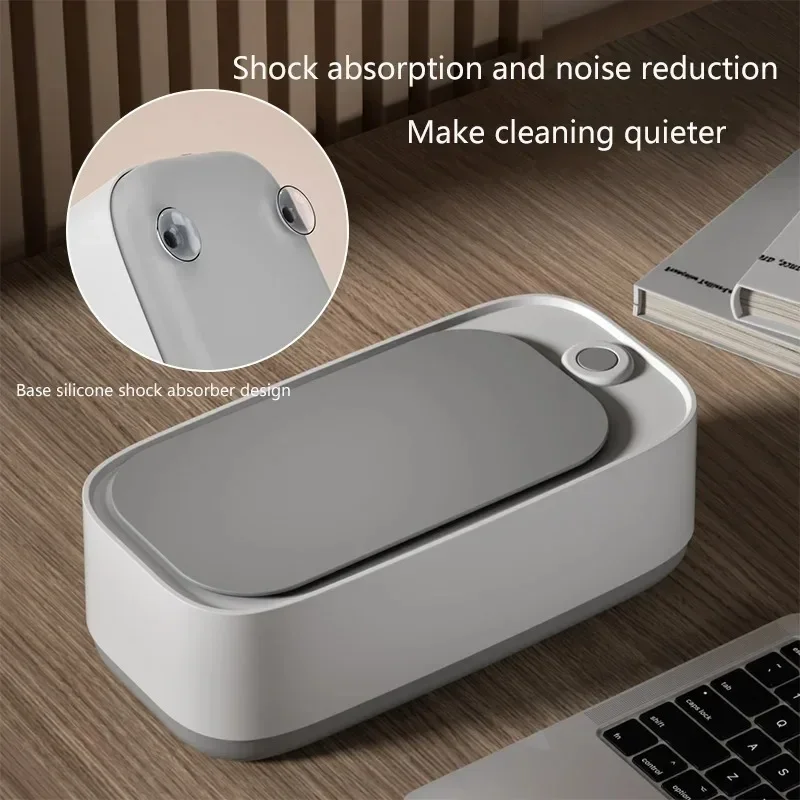 Portable USB Rechargeable Home Deep Cleaning Tool - Multi-Function Battery Operated Cleaner with High Frequency Vibration