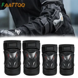 1Pair Motorcycle Knee and Elbow Pads for Roller Skating Climate Neutral Skating Protective Gear Adult - Roller Skate Pads