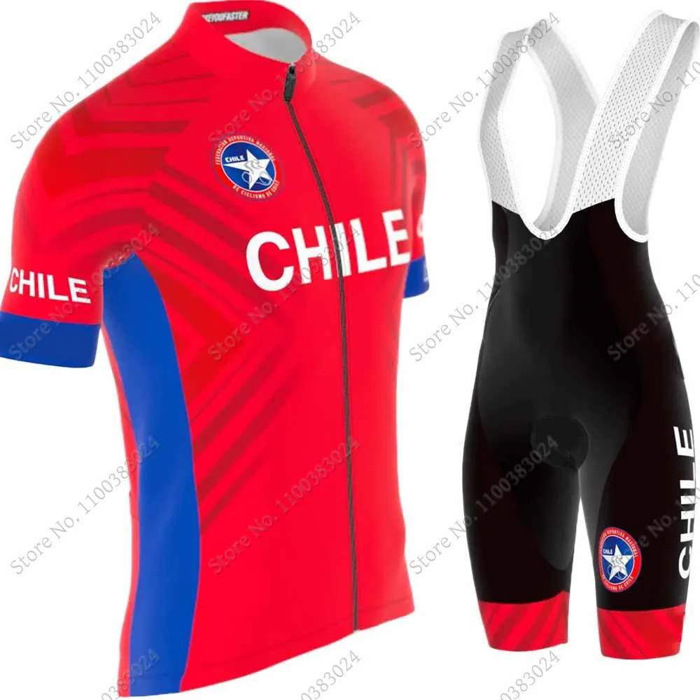 red-chile-national-team-ciclismo-jersey-set-para-homens-roupas-de-bicicleta-camisas-de-bicicleta-mtb-suit-shorts-bib-de-bicicleta-2023