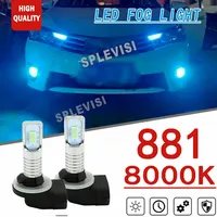 2x 881 70W LED Fog Lights Ice blue For Kia Soul 2012-2013 Sorento 2015-2019 Sportage 2009-2020 Forte 2010-2013  car accessories