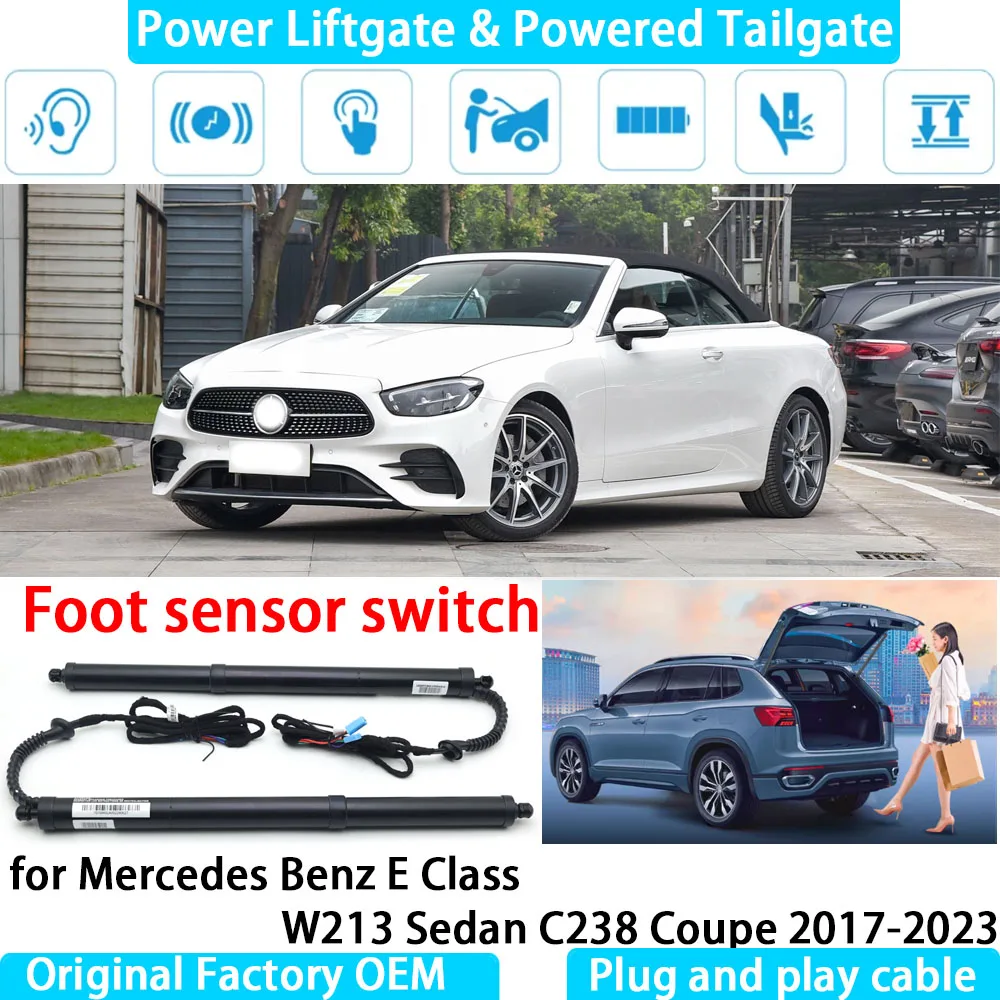 

for Mercedes Benz E Class W213 Sedan C238 Coupe Automatic Electric Power Liftgate Powered Tailgate Strut Tail Gate Lift System