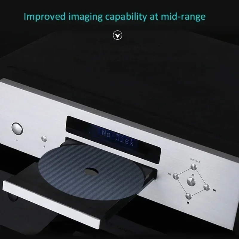 Uhlík vlákno cédéčko DVD páska disk rohož báze topologického prostoru tuningu blok hifi audio gramofon stroj anti-shock otřes absorbér vibrace