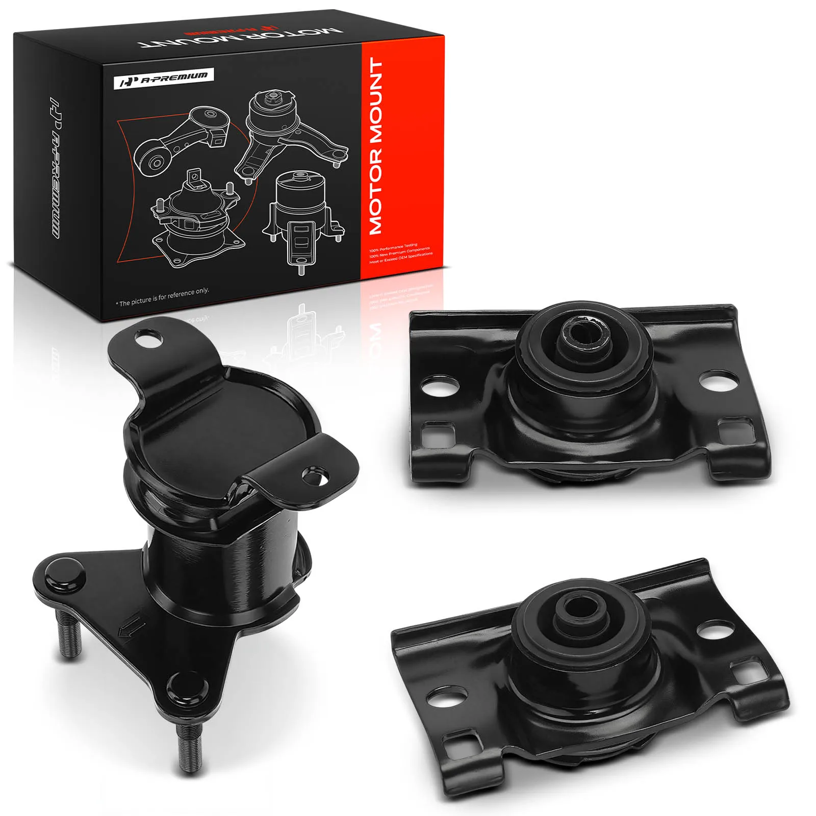 A-Premium 3pcs Engine Motor & Transmission Mount for Nissan Pathfinder 2008-2012 Titan 2004-2015 Armada 2005-2015 Infiniti QX56