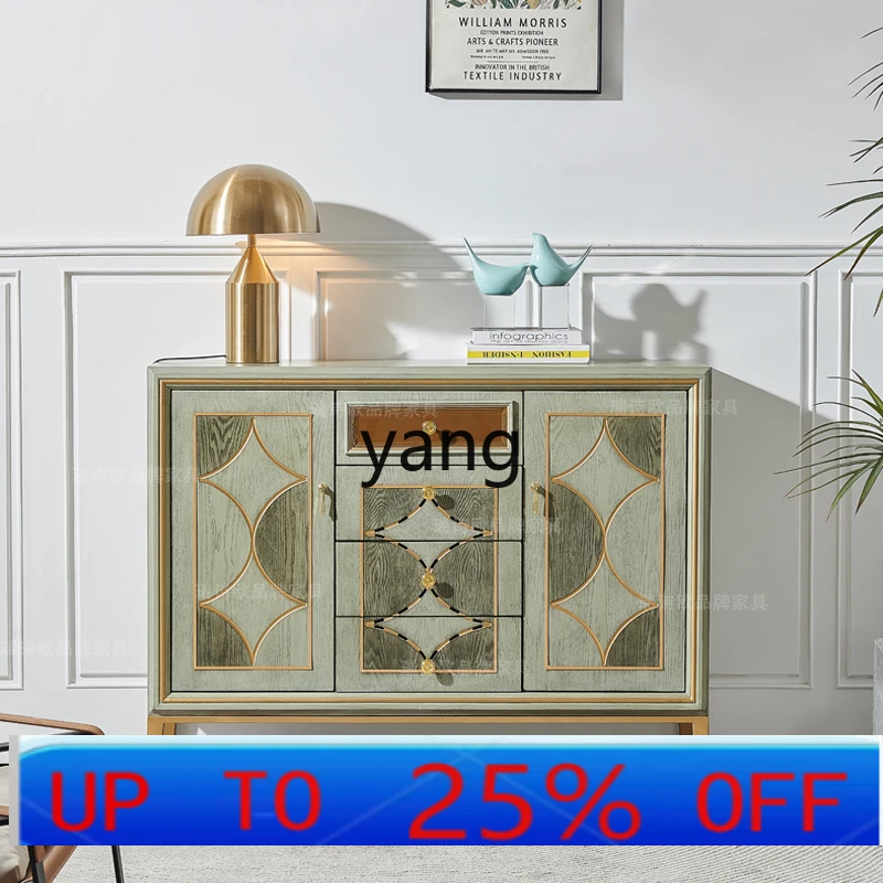 

LTT against the wall solid wood living room locker kitchen storage dining room side cabinet integrated