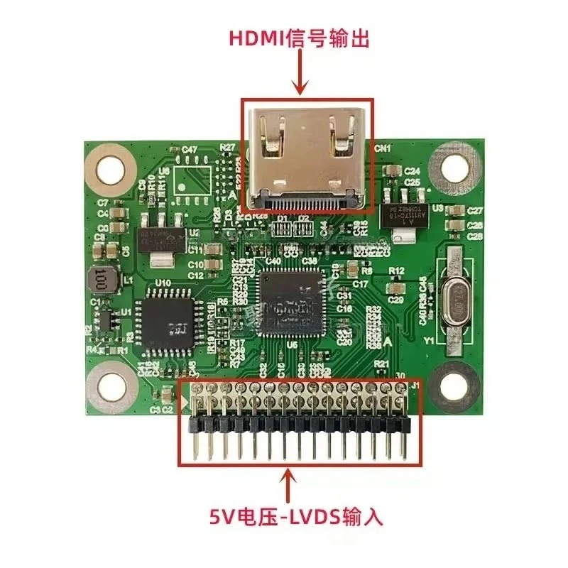 LVDS to HDMI Adapter Board LVDS Dual 8 Input to HDMI Output