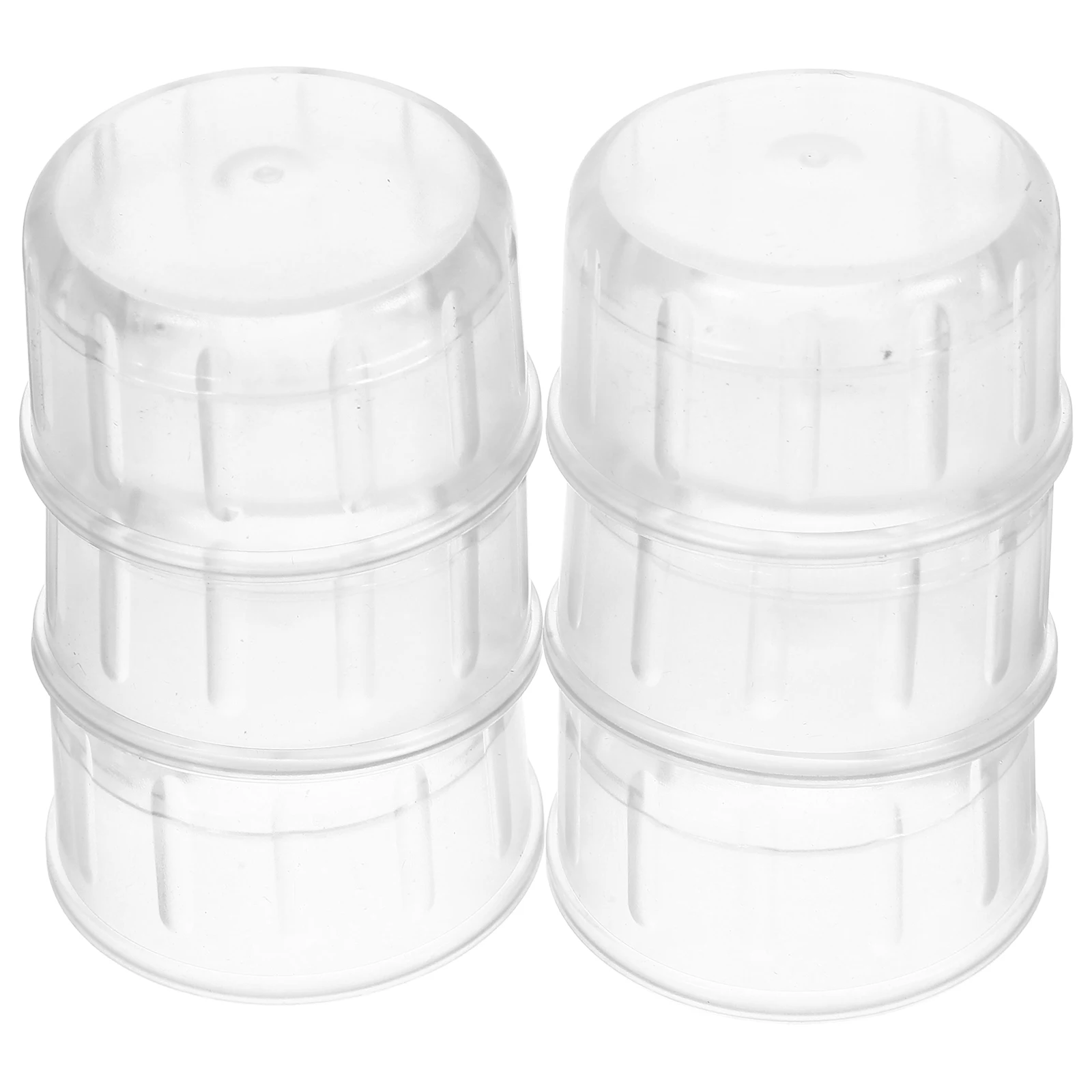 

6 Pcs Splashproof Cover Cup Lids Multipurpose Cocktails Mixing Maker Replacement