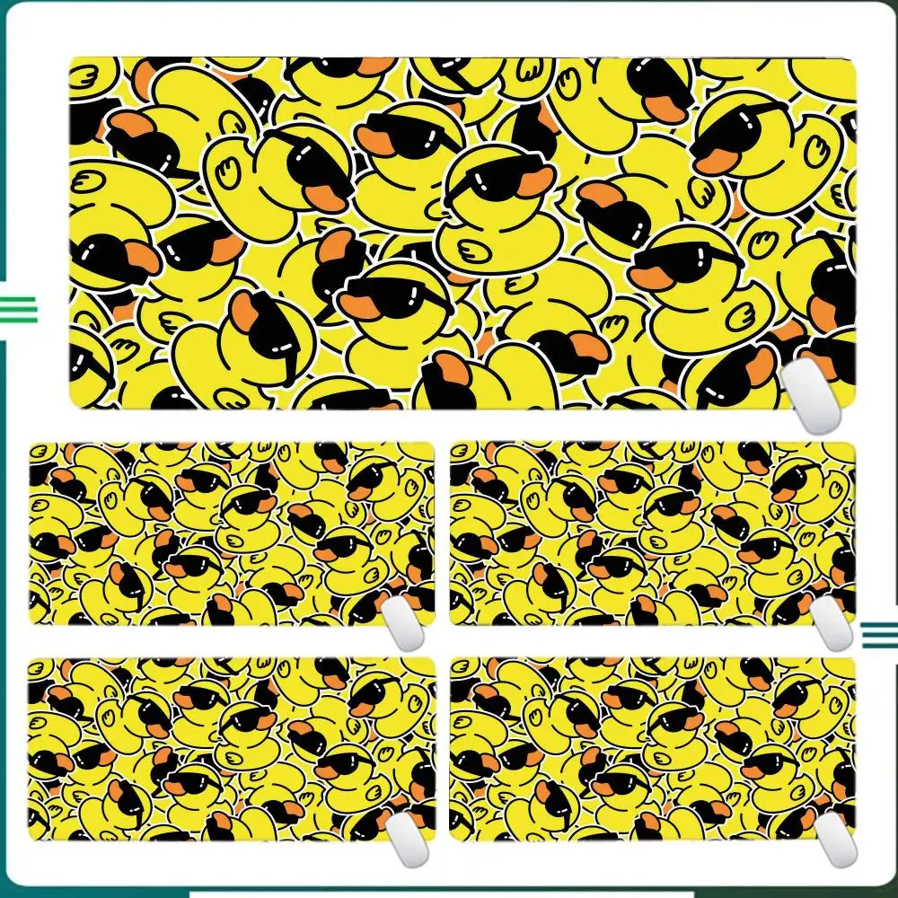 

Yellow Classic Rubber Duck Mouse Pad Anti-Slip Rubber Gaming MousePad Durable Table Pads Seam Edge Office Game Keyboard Desk Mat