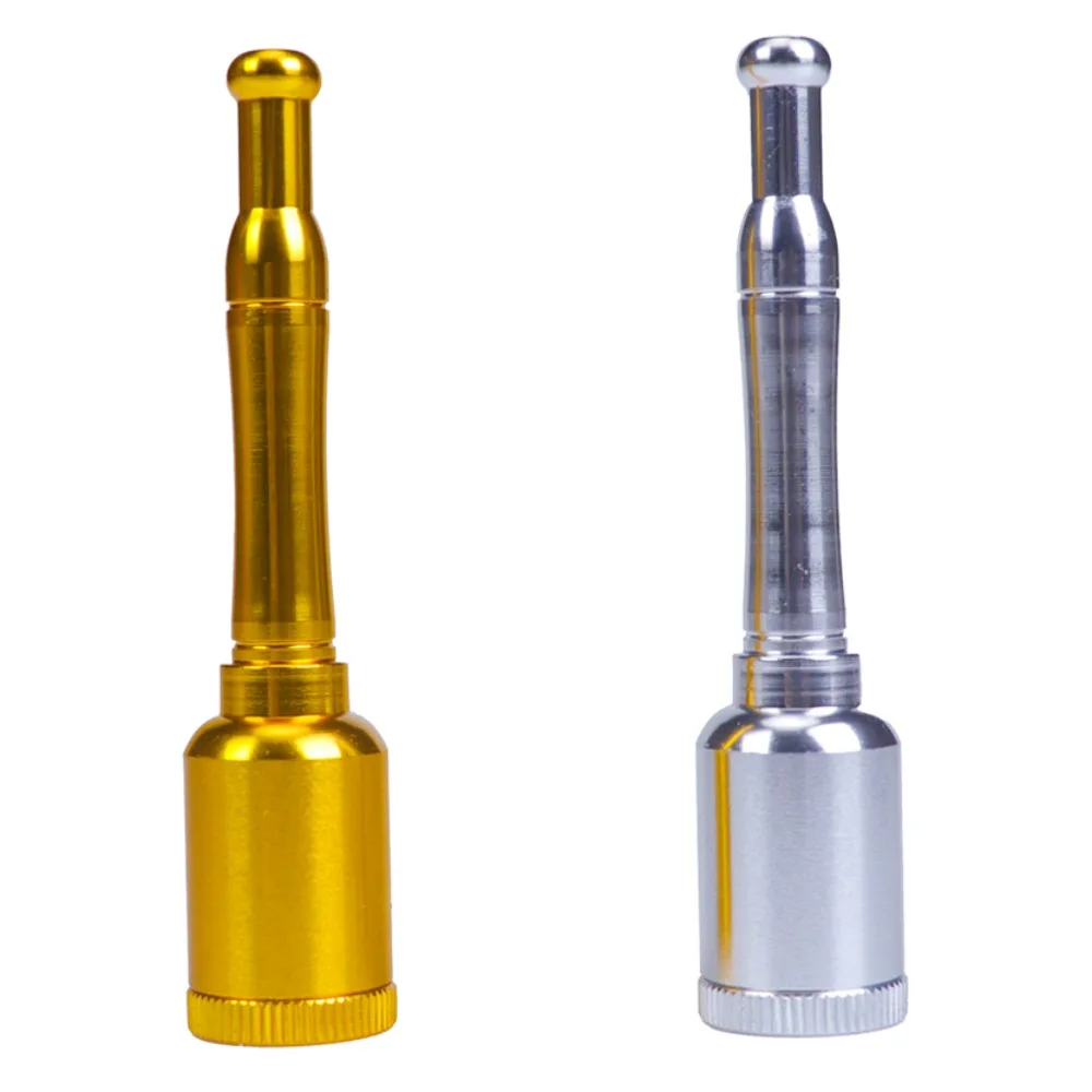 

Small Wine Bottle Style Metal Ornament Portable Compact Detachable Smoking Accessories