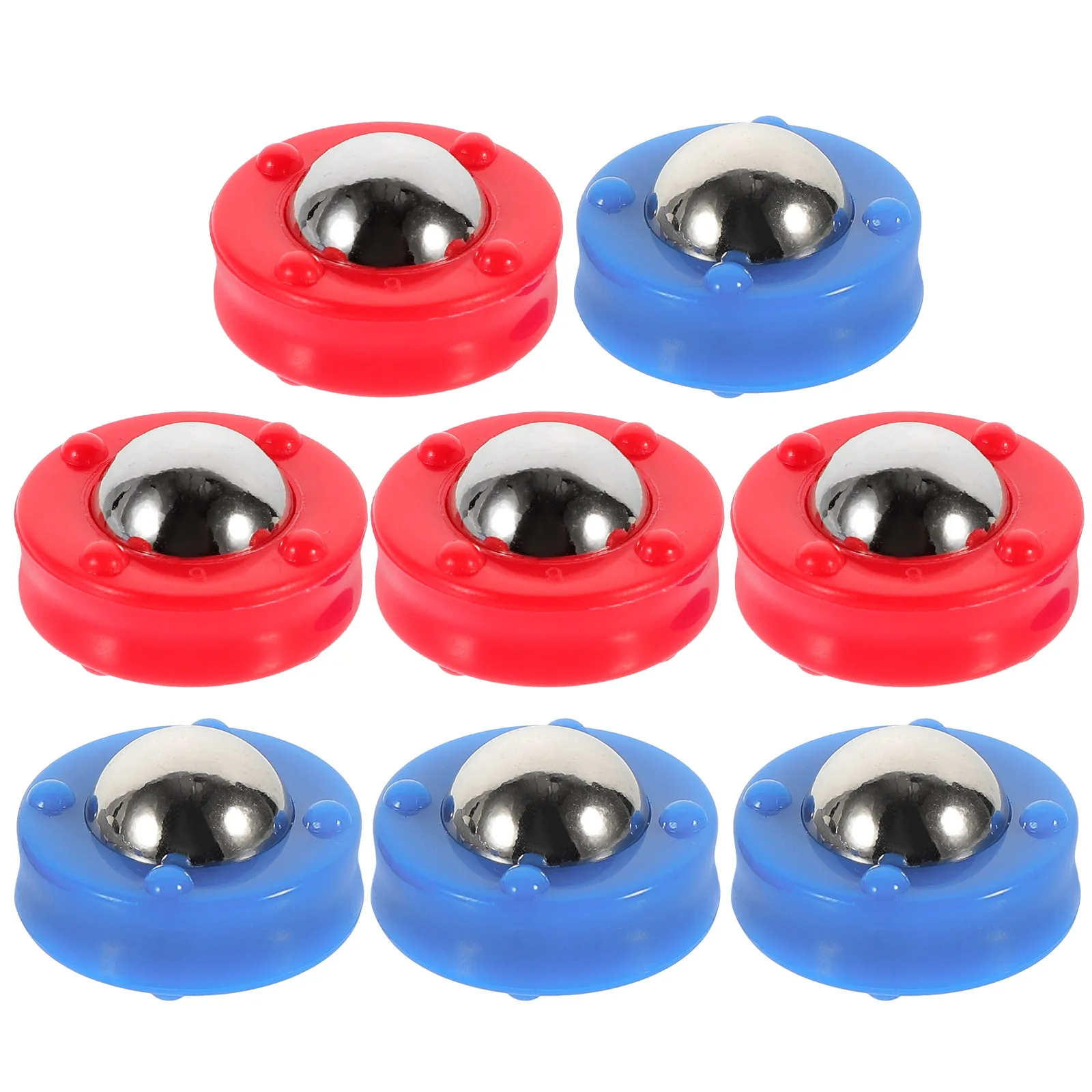 8 Pcs Tabletop Shuffleboard Football Game Funny Beads Plastic Mini Roller Sliding Beads Desktop Balls Game Accessories Child toy