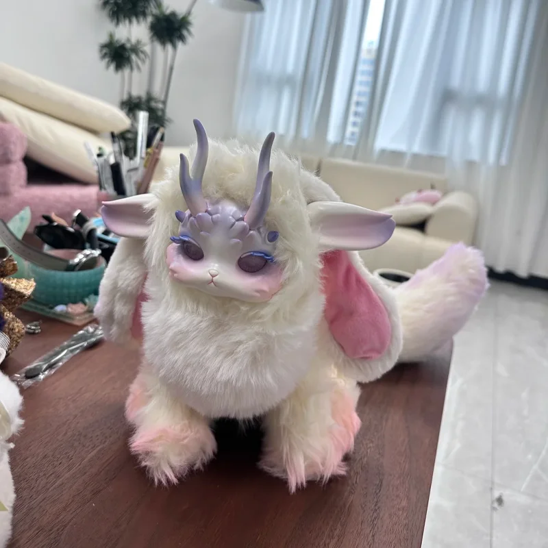 

400% Size Rabbit Dragon Fantasy Biology Baby Figurine Blind Box - Trendy Handmade Cartoon Ornament Surprise Toy Gift