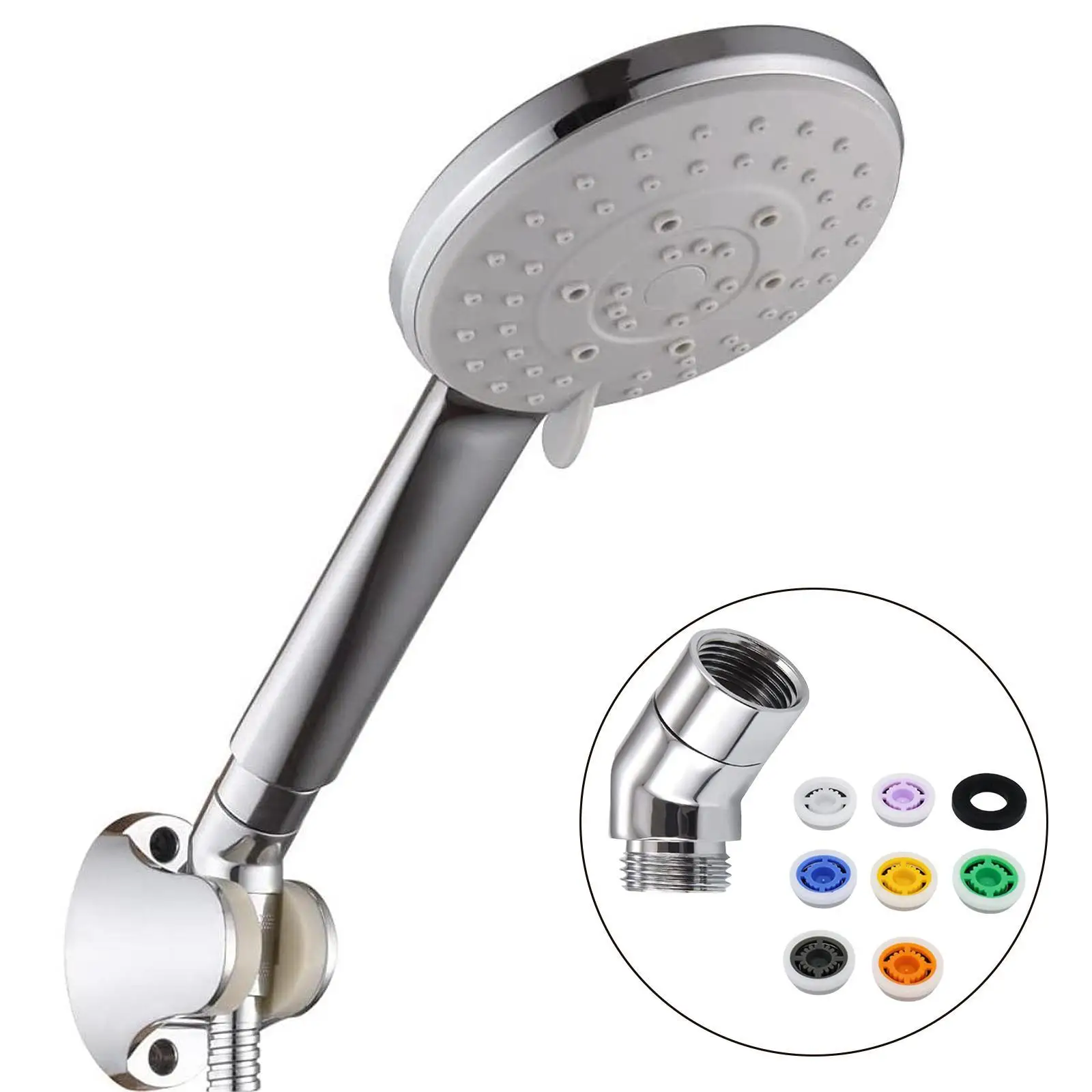 

Адаптер для душевой лейки Надежный металлический удлинитель для домашней ванной комнаты