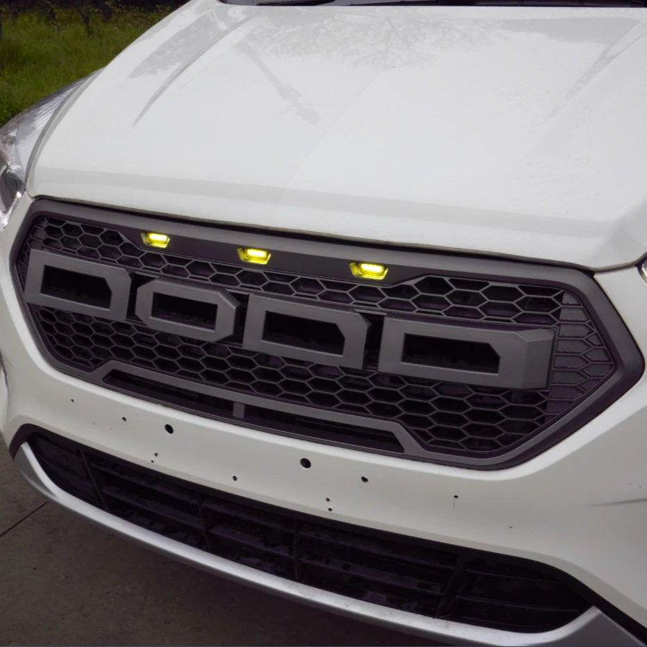 

For 2017 2018 2019 Ford Escape Front Upper Bumper Grille Black