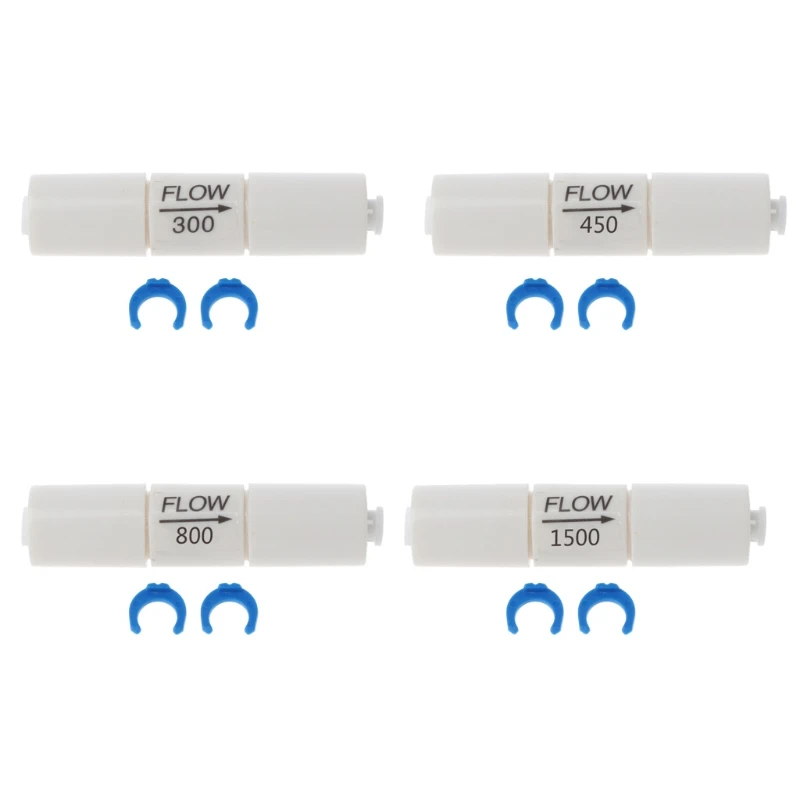 Filtro acqua osmosi inversa limitatore di flusso inserto per tubo capillare per sistema RO connessioni a perdita Zero tecnologia Push-Fit