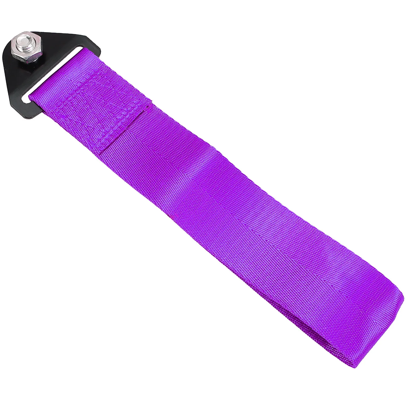 Unique Decorative Car Tow Strap for Auto Exterior Upgrade Simple Color Design Effortless Installation Tow Strap for Automotive