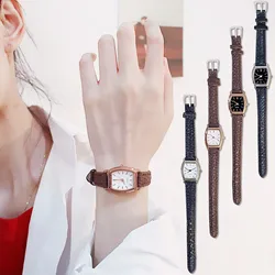 Fashion Watches Color Strap Dial Leather Strap Quartz Analog Watch Ladies Newv Strap Watch Top Brand Luxury Watch Montre Femme