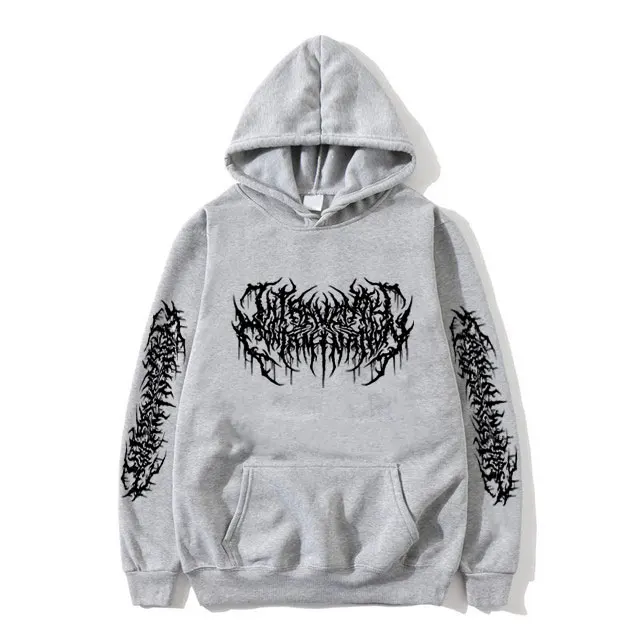 Playboi Carti Narcist Grafische Hoodie Opium Echte Haat Hiphop Rapper Sweatshirt Heren Mode Gothic Oversized Lange Mouw