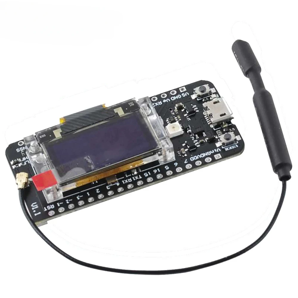 HTCC AB02S Development Board 868MHz 915MHz LoRaWAN GPS Module with 0.96 Inch OLED Display and Low Power Microcontroller