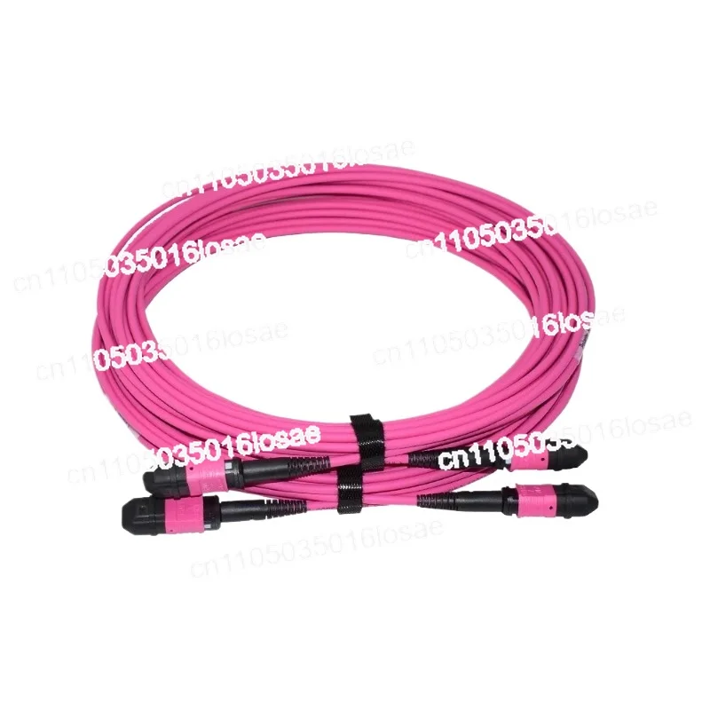 

N: MPO PC-MPO PC MPO to MPO Female MM OM4 8 Core LSZH Patch Cord 7M