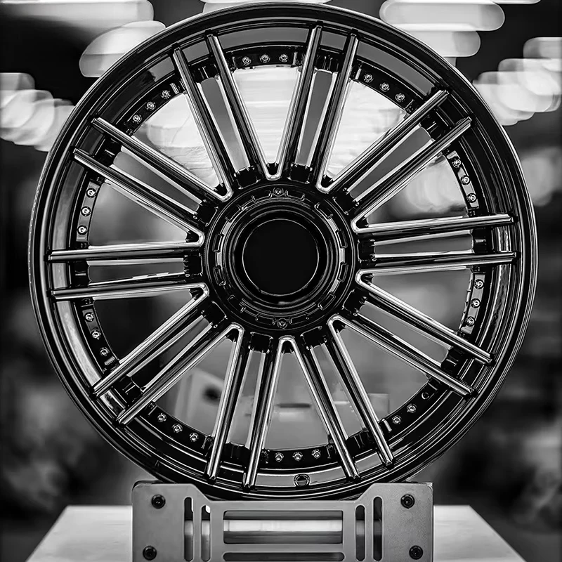 

two-piece aluminum alloy forged wheel hub Car passenger luxury wheel hub for 15 16 17 18 19 20 inches 5 * 114.3 5 * 120 5