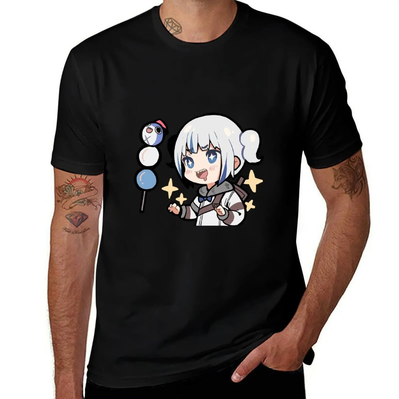 

Gawr Gura T-Shirt man t shirts for men casual t shirts designer