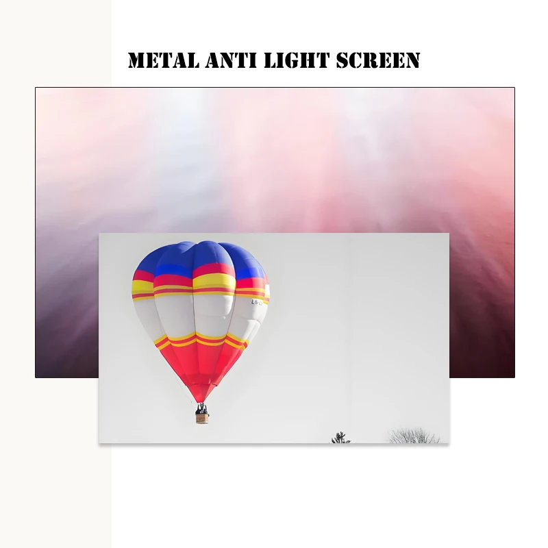

Антисветовой экран 60-120 дюймов, несколько размеров на выбор, можно свободно разрезать размера, не боиться отражений.