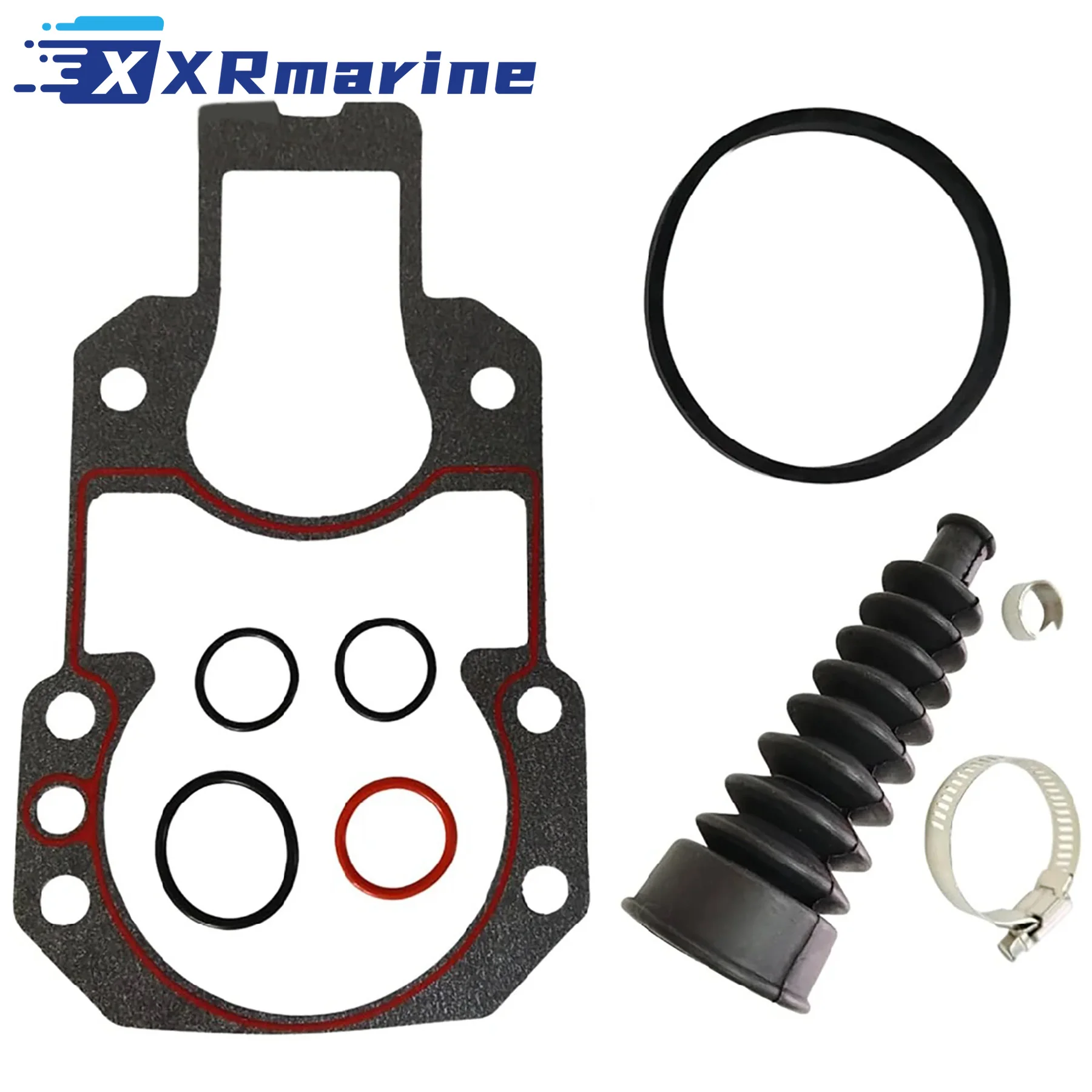 27-94996Q2 74639Q02 for Mercruiser Alpha One Gen 2 R MR Stern Drive Bell Mount Gasket Set Shift Cable Bellows Repair Kit 74639A2